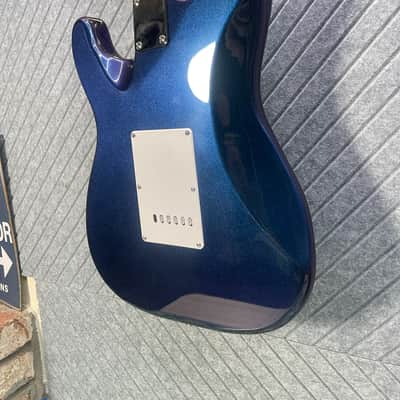Firefly FF-ST Classic Chameleon Blue/Green HSS SOLD OUT! In USA Setup and Fret Polish image 11