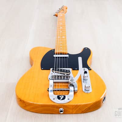 2006 Fender Telecaster ‘52 Vintage Reissue TL52-118BTX Butterscotch w/ Bigsby & Custom Inlay, Japan CIJ image 11