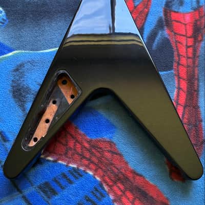 Gibson '80s Flying V 2023 - Present - Ebony *Husk Read Description* image 15
