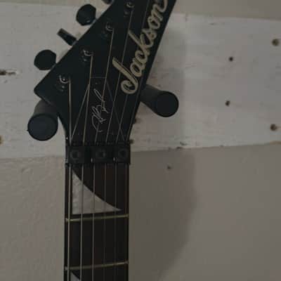 Jackson Pro Series Phil Demmel Signature PDX Demmelition King V 2010 - 2011 - Black with Silver Bevels image 4