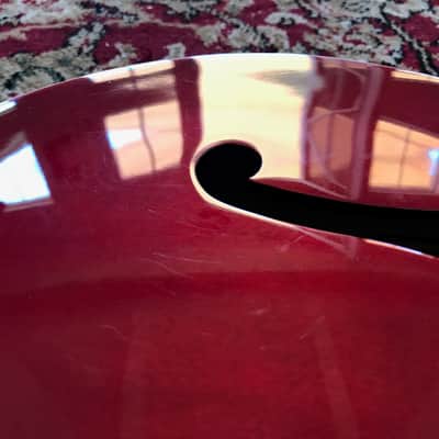 Epiphone Riviera 2003 Cherry Red with Mini-Humbuckers (Korean Peerless Factory) image 10