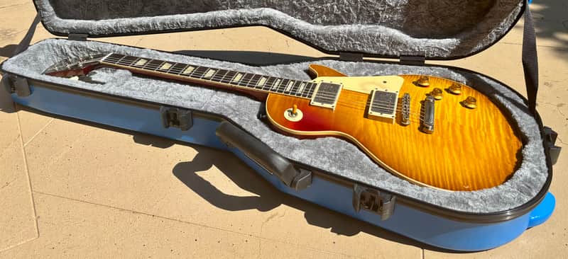 Gibson Custom Shop Murphy Lab Jason Isbell “Red Eye” '59 Les Paul Standard Reissue 2024 - Red Eye Burst image 1