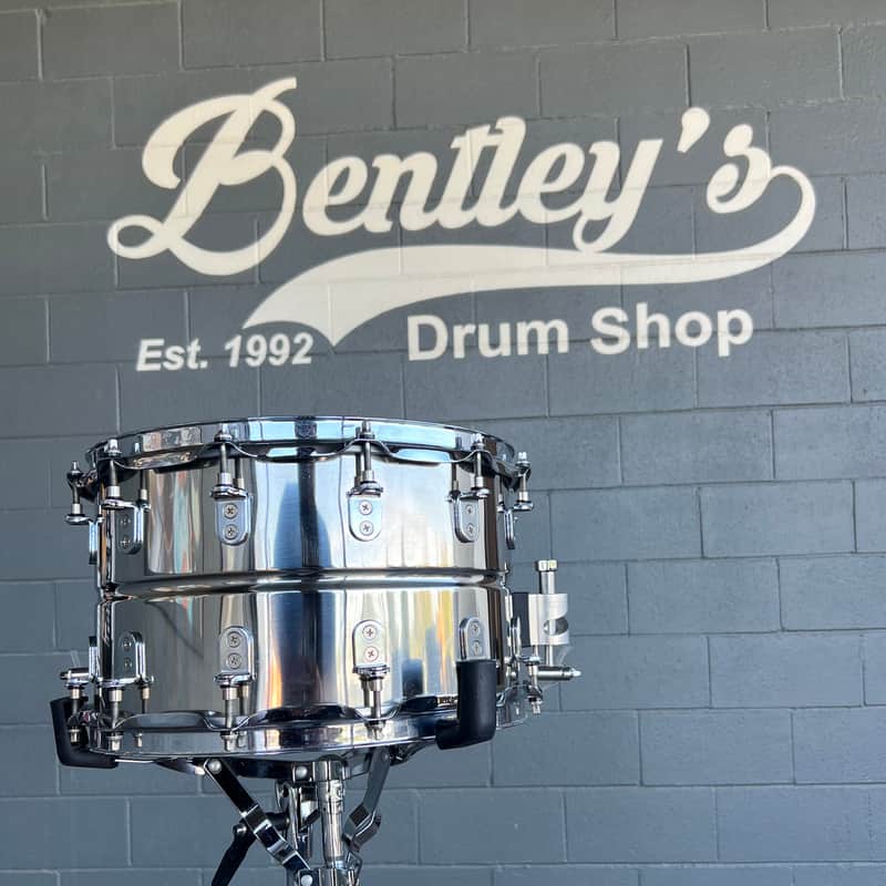 Gon Bops Stainless Steel 8x14" Banda Snare Drum image 1
