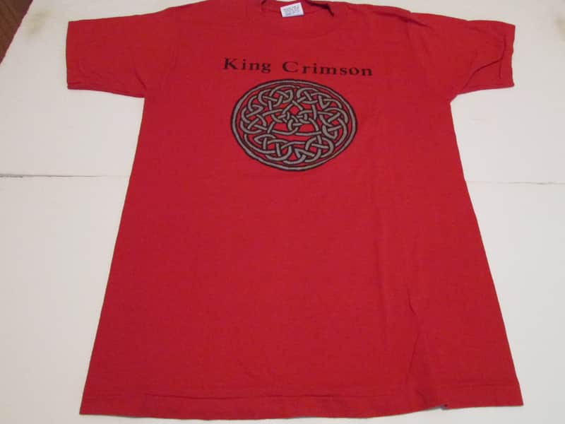 Vintage 1981 King Crimson Discipline T-Shirt Beautiful Condition Original image 1