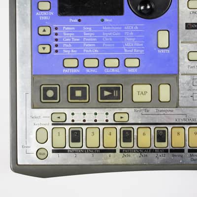 Korg Electribe-A EA-1 Analog Modeling Synthesizer 1999 - Silver image 7