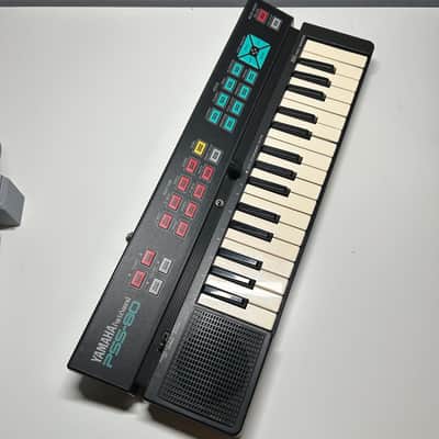 Vintage Yamaha PSS 80 Modded Circuit Bent Squarewave Mini Keyboard Synthesizer Synth