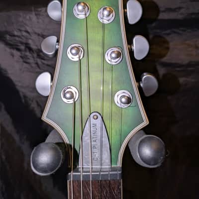 Schecter C-1 Platinum with Rosewood Fretboard 2022 - Present - Satin Green Burst image 6