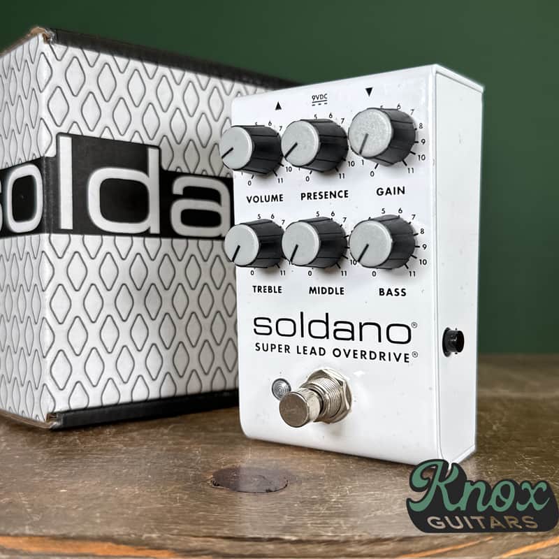 Soldano SLO Pedal 2022 - Present - White image 1