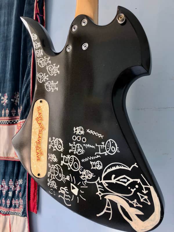 🪲 Hide Amoeba 🪲超高再現 アメーバ 夜光 B.C.Rich HIDE Custom