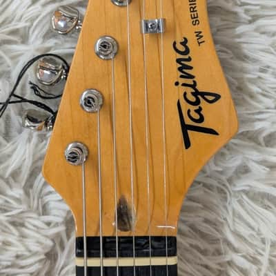 Tagima TW61 BK-DF/TT Offset Electric Guitar w/P90s, Black - B stock - Jazz Mastr image 3