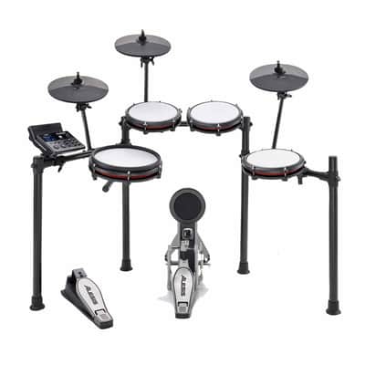 Alesis NITRO MAX KIT 8-Piece Mesh Electronic Drum Kit Set with Bluetooth image 1