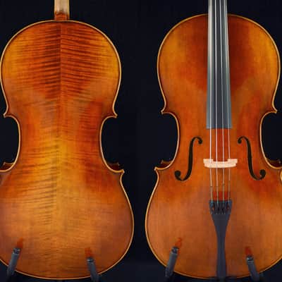 Finely Hand Made 7/8 Cello Stradivari Cello Fantastic Sound No.W-004 image 2