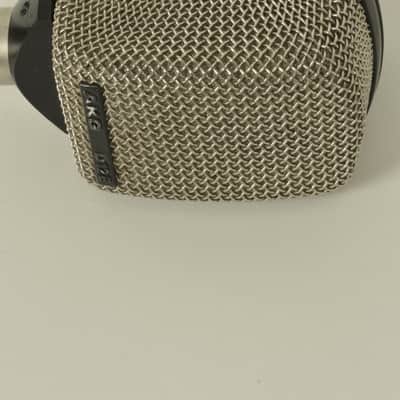 AKG D12 E Cardioid Dynamic Microphone 1970s - 1980s - Black / Silver image 5