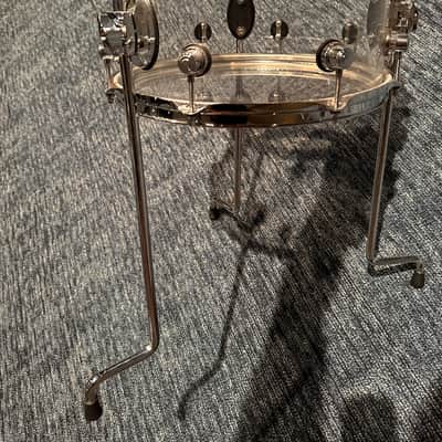 DW Design Series Acrylic 12x14" Floor Tom 2015 - Present - Clear Acrylic image 2