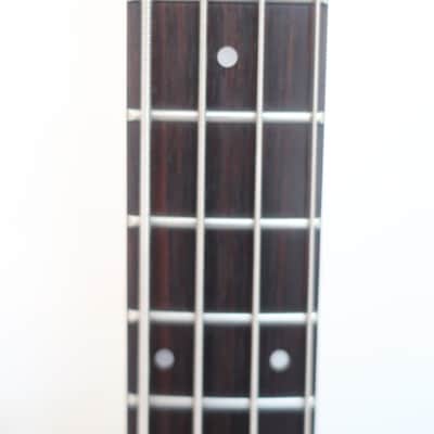 Vintage 1980s Vester Stage Series 4 String Active Bass Guitar 1987 Young Chang Plant Funk Metal Machine Yellow Very Well Made Lightweight 7 Pounds Full Scale 3 Octave image 7