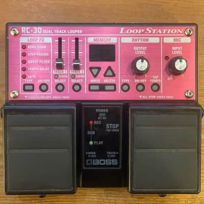 Boss RC-30 Loop Station 2011 - Present - Red image 1