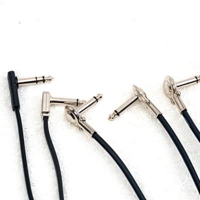 Lot of 16 Flat Head 1/4" Patch Cables – Rockboard & Similar Low-Profile image 2