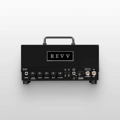 REVV Dynamis D20 20-Watt Guitar Amp Head 2019 - 2024 - Black image 2