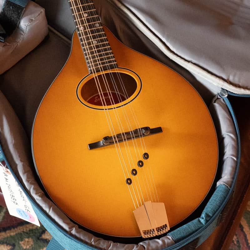 Eastman PCH-M104-GB Solid Spruce/Laminated Mahogany Goldburst Flattop A-Style Mandolin #1880 image 1