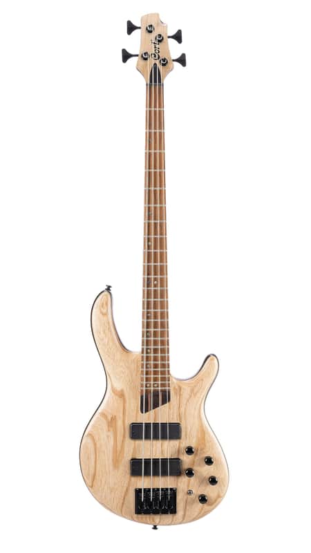 Cort 4 String Bass Guitar, Right, Open Pore Natural, Full (B4ELEMENTOPN) image 1