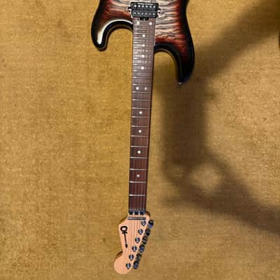 Charvel MJ San Dimas Style 1 HSH FR PF QM 2020 - Present - Midnight Glow image 1