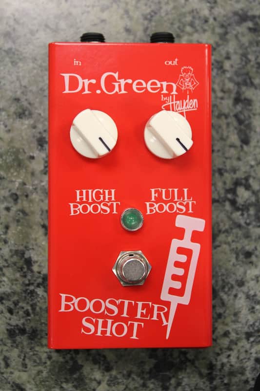 Dr. Green Booster Shot Boost Pedal image 1