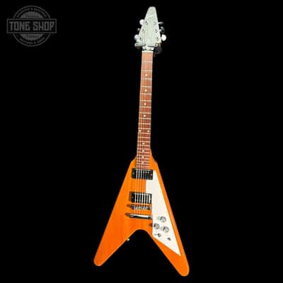 Used 2022 Gibson Flying V Natural w/Case TFW3879 image 2