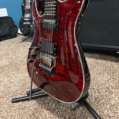 Schecter C-1 FR-S Left handed (Lefty) 2020 - Black Cherry image 3