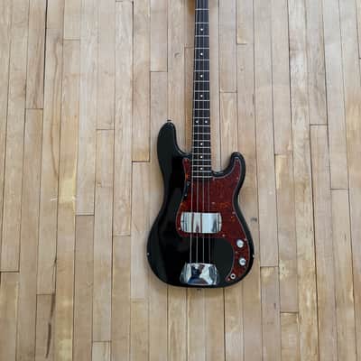Fender Precision Bass with Rosewood Fretboard 1973 - Black image 1