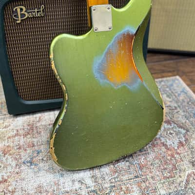 Berly J-Master - Metallic Green/Sunburst Nitro image 8