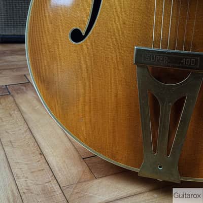1947 Gibson Super 400 Blonde Non Cutaway image 9