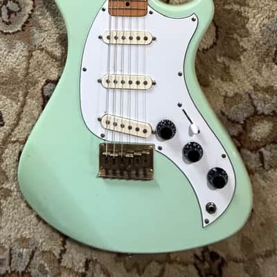Westone Concord II - 1982  - MIJ  - 3 Pickup Single Coil Electric Guitar - Surf Green - OHSC image 3