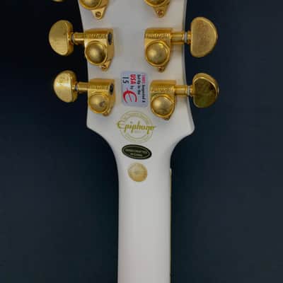 Epiphone Bjorn Gelotte Signature "Jotun" Les Paul Custom 2016 - 2019 - Bone White image 13