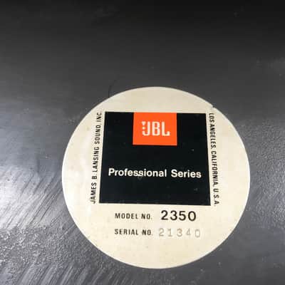 Vintage JBL 2350 Midrange Horn | Reverb