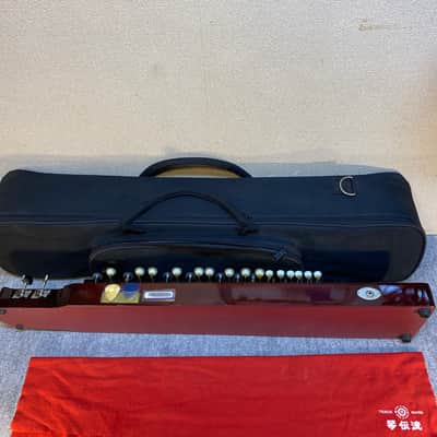 Taisho Goto - Nagoya harp.  Keyed lap steel like Japanese instrument with soft image 20