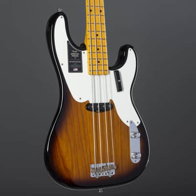 Fender American Vintage II 1954 Precision Bass MN 2-Color Sunburst - 4-String Electric Bass image 6