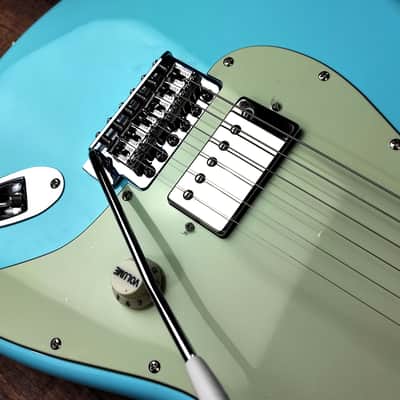 MyDream Partcaster Custom Built - Sonic Blue Single Control Hepcat PAF 59' image 12