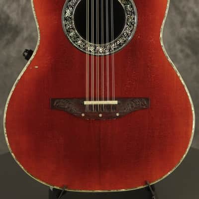 RARE 1978 Ovation 12-string "The Anniversary" model STEREO acoustic electric image 1