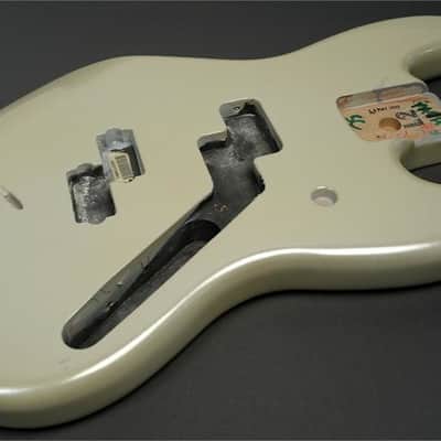 Fender Blacktop Jazz Bass White Chrome Pearl Body 0091714523 New 2012 image 1