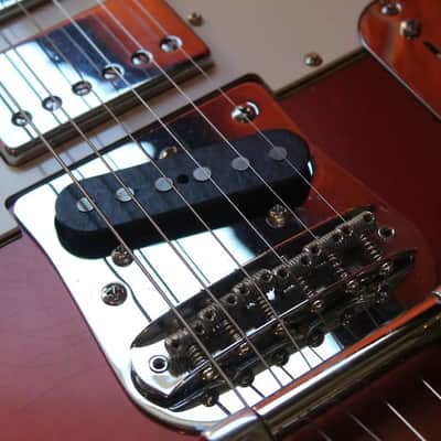FENDER Stories Collection Mike Campbell Red Dog Telecaster, Maple Fingerboard, Red Dog Red, HARDCARE, 3, 90 KG image 15