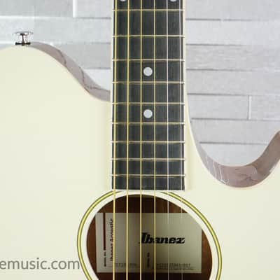Ibanez TCY10E-IVH Talman - Ivory High Gloss image 3