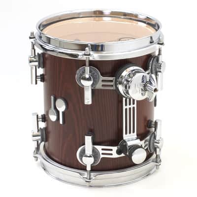 Sonor SQ2 9x8" Mounted Tom with 600 Series Single Tom Stand, Nussbaum Finish image 4