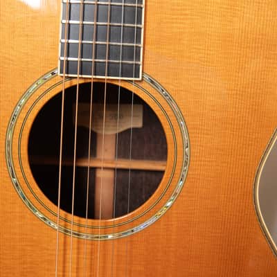 Yamaha LS-500 Spruce/Rosewood MIJ OM-style Guitar image 3