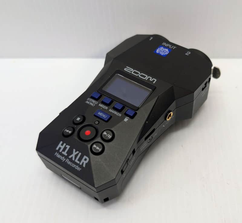Zoom H1 XLR Portable Recorder 2024 - Present - Black image 1