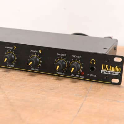 U.S. Audio Whirlwind MIX-8S 8-Channel Stereo Line Mixer CG01XNH image 2