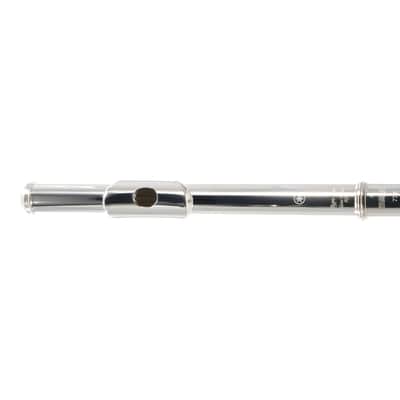 Yamaha Model YFL-777HCT Artist Solid Silver Professional Flute MINT CONDITION image 16