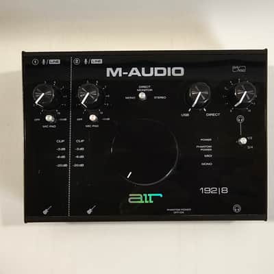 M-Audio AIR 192|8 USB Audio / MIDI Interface 2019 - 2020 - Black image 1