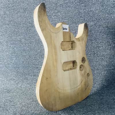 Unfinished HH Basswood Guitar Body DIY Project image 2