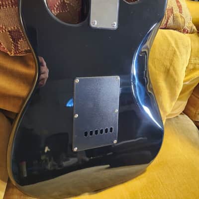 BLACKED OUT Sawtooth Sawtooth ES Series Electric Guitar, ST-ES Strat Style 2023 - EXTRA BLACK image 12