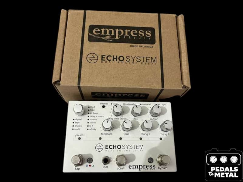 Empress Echosystem Dual Engine Delay 2010s - White - X18598 image 1